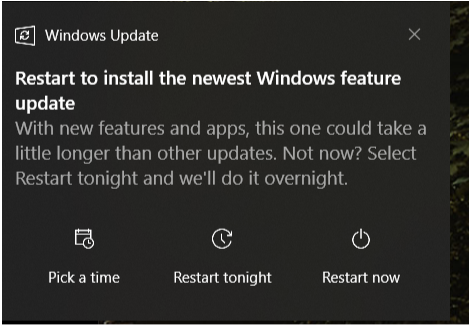 Restart Prompt